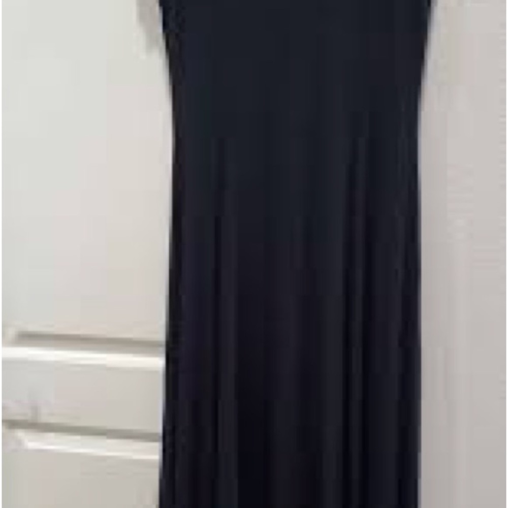 Michael Kors Black Casual Sheath Dress with Peter Pan Collar - Picture 7 of 8